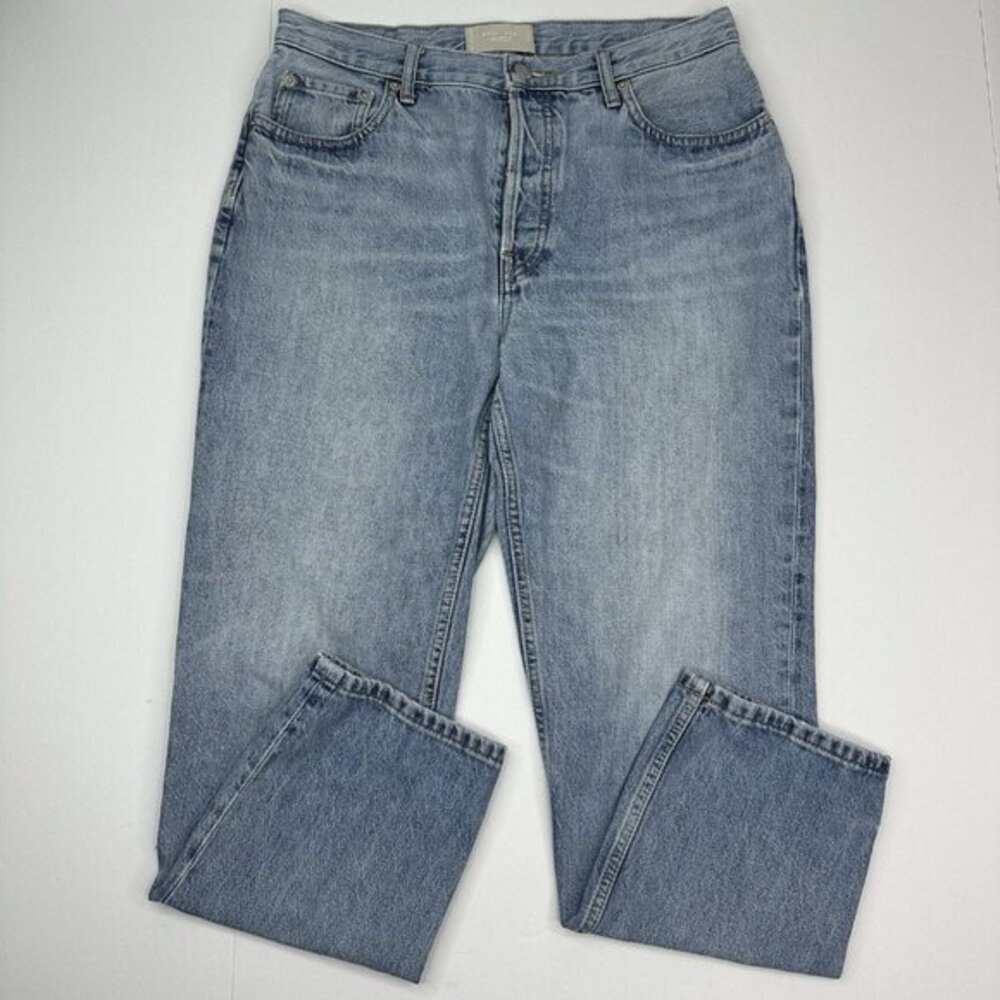 Everlane The 90s Cheeky Jean Light Wash Blue Organic Cotton‎ Size 29 Straight
